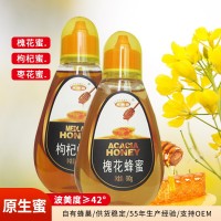 蜂蜜500g棗花蜜枸杞蜜棗花蜜尖嘴瓶蜂場(chǎng)批發(fā)食品禮品土蜂蜜批發(fā)