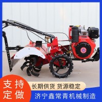 定做加工多功能農(nóng)用果園開(kāi)溝機(jī)四驅(qū)家用翻地機(jī)微耕機(jī)種植封湯機(jī)
