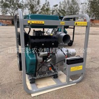 風冷機組 多種規格抽水泵 農用澆灌使用 下水道清淤抽污泵